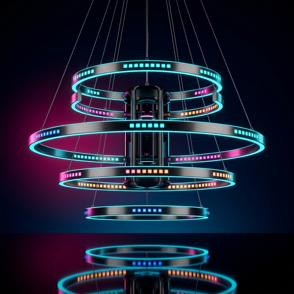 LuxeRay Chandelier Halo